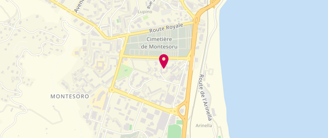 Plan de SEMIDEI Bernard, Résidence de Montesoro, 20600 Bastia