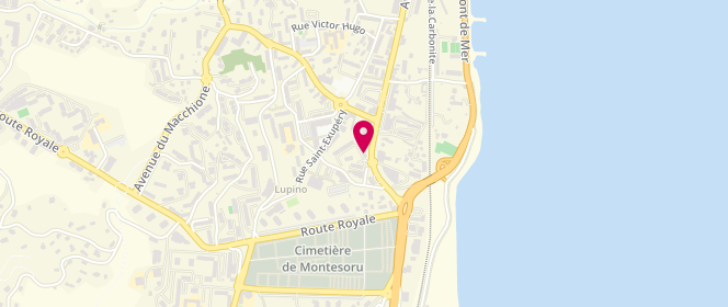 Plan de GABANOTI Patrice, Immeuble le Vinci Lupino, 20600 Bastia