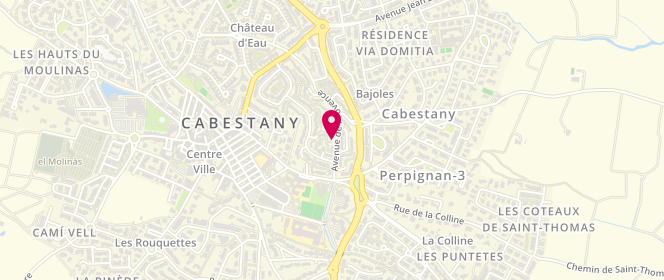 Plan de BLASCO Georges, Avenue de Provence, 66330 Cabestany