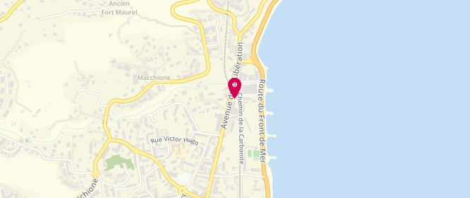 Plan de LHOMME Vincent, Quartier Lupino, 20200 Bastia