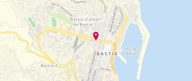 Plan de SIMONI Eric, 5 Avenue Marechal Sebastiani, 20200 Bastia