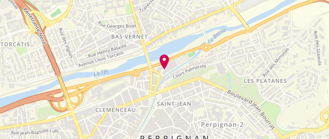 Plan de PENEGRE-Serré Martine, Rue Pierre Dupont, 66000 Perpignan