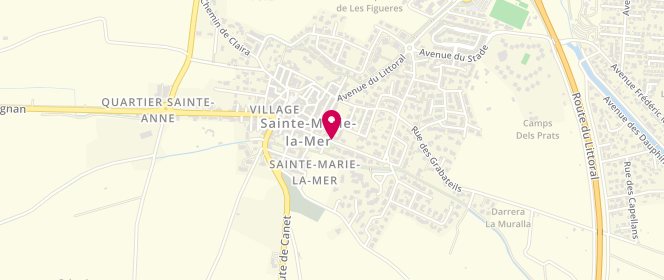 Plan de CACHIA Fabien, 5 Avenue des Mimosas, 66470 Sainte-Marie-la-Mer