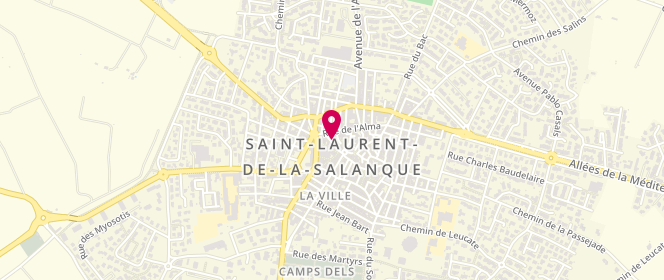 Plan de QUENSONT Philippe, 7 Rue Armand Barbès, 66250 Saint-Laurent-de-la-Salanque