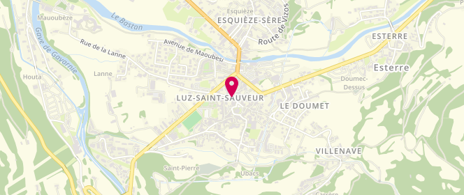 Plan de MORIGNY Jean Daniel, Place du Marche, 65120 Luz-Saint-Sauveur