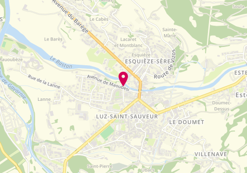 Plan de MEMAIN Jean-Louis, 2 Avenue de Maoubesi, 65120 Luz-Saint-Sauveur