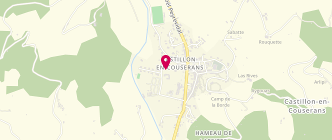 Plan de RODRIGUEZ Jean, Lotissement Les Vignes, 09800 Castillon-en-Couserans