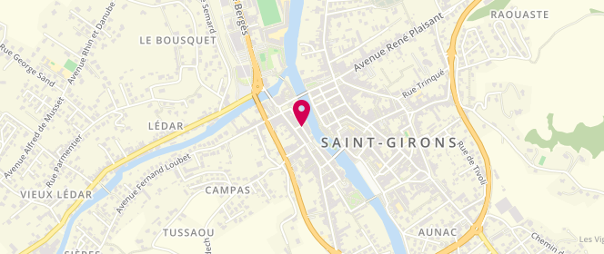 Plan de DUPONT Loïc, 18 Petite Rue de Villefranche, 09200 Saint-Girons