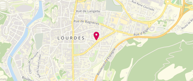 Plan de DEMASLES Christian, 27 Avenue General Leclerc, 65100 Lourdes