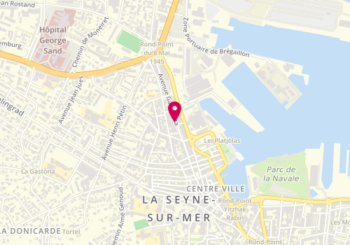 Plan de CERDAN Yves, 52 Avenue Leon Gambetta, 83500 La Seyne-sur-Mer