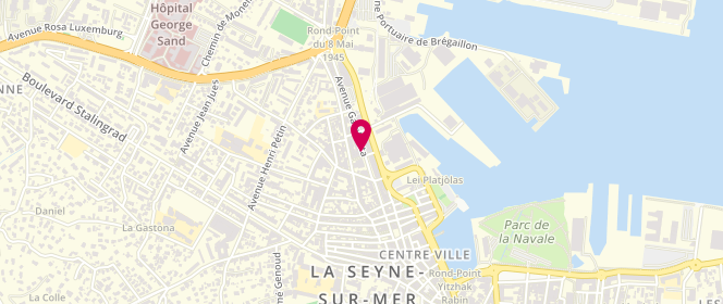 Plan de LE Marec Alain, 52 Avenue Leon Gambetta, 83500 La Seyne-sur-Mer