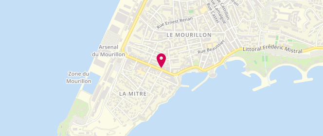 Plan de CAMPISTRON Marcel, 271 Boulevard Docteur Cuneo, 83000 Toulon