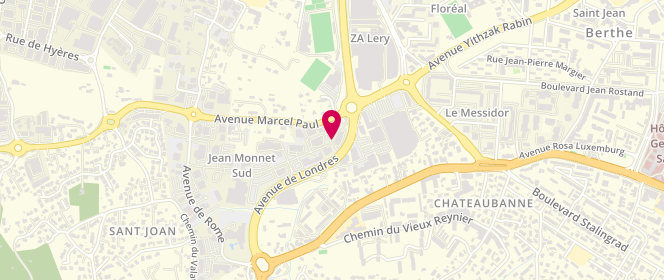 Plan de BAUSSAN Véronique, 198 Avenue de Lisbonne, 83500 La Seyne-sur-Mer