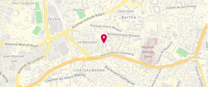Plan de PATRASCU MARIEANA, 423 Avenue Rosa Luxemburg, 83500 La Seyne-sur-Mer