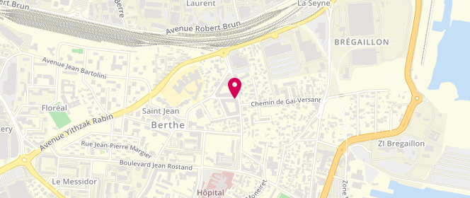Plan de LEJEUNE Thierry, 6 Rue Arthur Rimbaud, 83500 La Seyne-sur-Mer