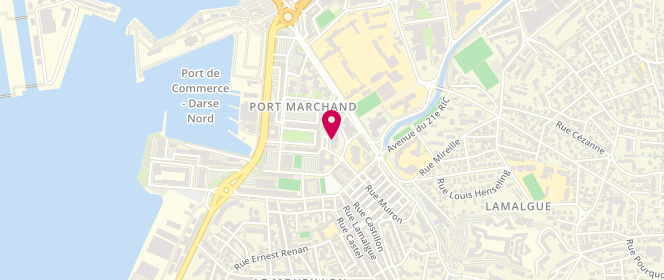 Plan de TORMEN Sandrine, 53 Place Horace Cristol, 83000 Toulon