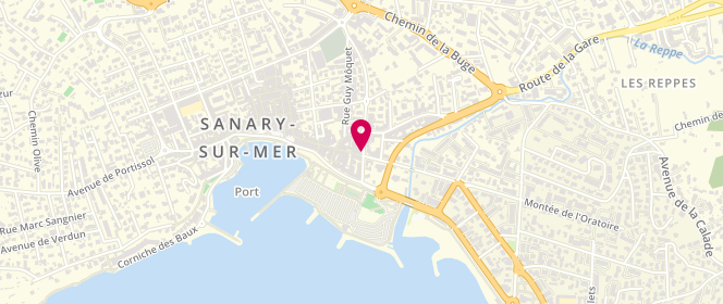 Plan de ACHARD Bruno, Boulevard de l'Avenir, 83110 Sanary-sur-Mer