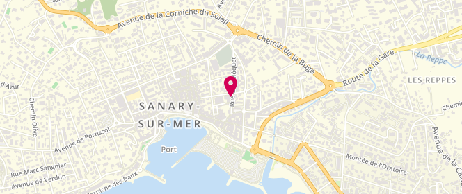 Plan de ELALI Ahmad, 79 Rue Guy Moquet, 83110 Sanary-sur-Mer