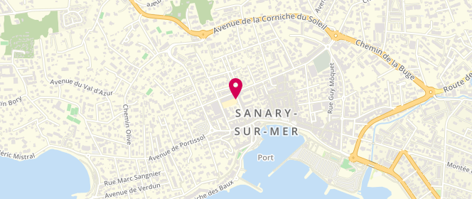 Plan de LAY Thierry, 87 Rue Robert Schuman, 83110 Sanary-sur-Mer