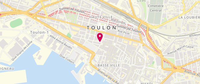 Plan de RUSU Laura, 324 Rue Jean Jaurès, 83000 Toulon