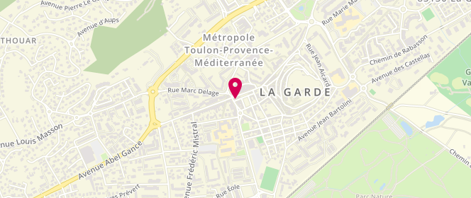 Plan de RIBE Dominique, 15 Rue Leon Gambetta, 83130 La Garde