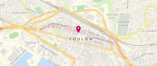 Plan de Patrice FAVOLI, 165 Place de la Liberte, 83000 Toulon