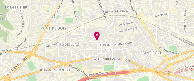 Plan de ABEILLE Henri, 69 Boulevard de Paris, 83200 Toulon