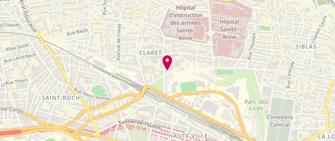 Plan de COURGEON Michel, 177 Avenue de la Victoire, 83000 Toulon