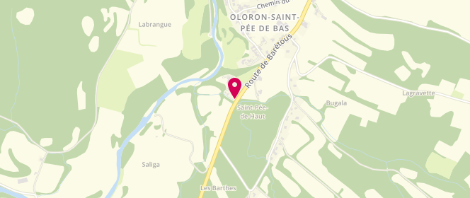 Plan de PLANTADE Ronan, Route de Barcus, 64400 Oloron-Sainte-Marie