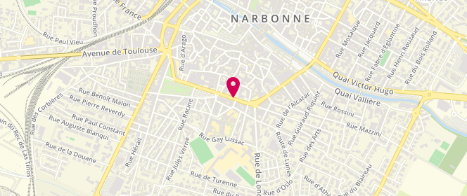 Plan de LE BRIS Ségolène, Boulevard Docteur Lacroix, 11108 Narbonne