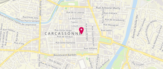 Plan de ESPANA ALBELDA Antoni, 1 Place Carnot, 11000 Carcassonne