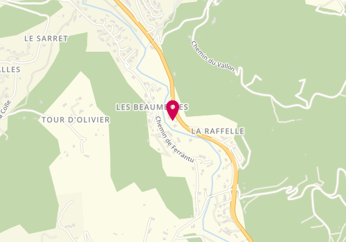 Plan de DUPONT Manuelle, Route Départementale 554, 83210 Belgentier