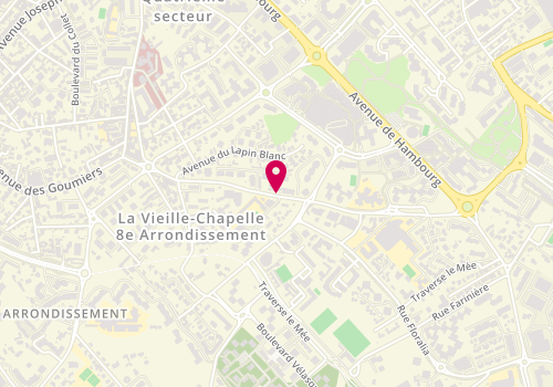 Plan de MARCHAND France, 14 Avenue Andre Zenatti, 13008 Marseille