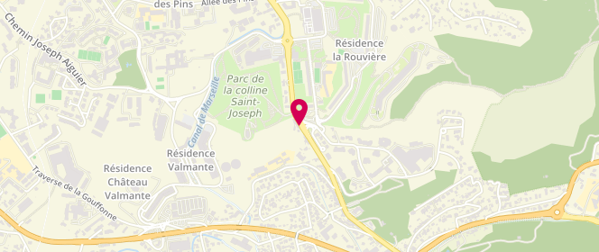 Plan de JAU Philippe, 317 Boulevard du Redon, 13009 Marseille