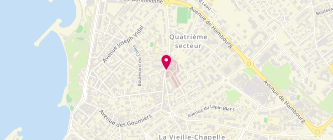 Plan de BERTERA-BLANCHARD Christelle, 89 Boulevard du Sablier, 13008 Marseille