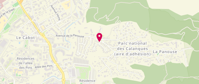 Plan de BERDUGO Laurent, 100 Avenue de la Panouse, 13009 Marseille