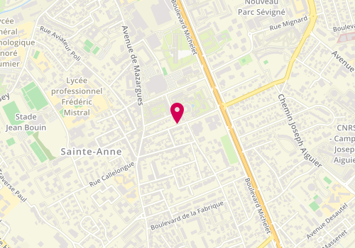 Plan de FELIX Maurice, 2 Boulevard Luce, 13008 Marseille