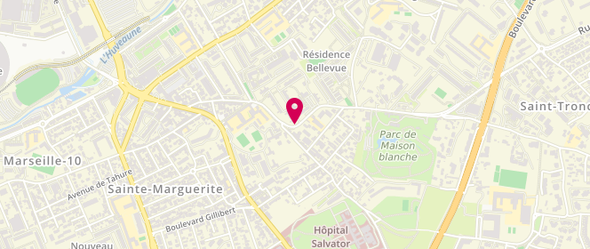 Plan de ELKIESS Braham, 121 Boulevard Paul Claudel, 13009 Marseille