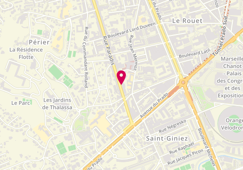 Plan de GILAD Amos, 475 Rue Paradis, 13008 Marseille