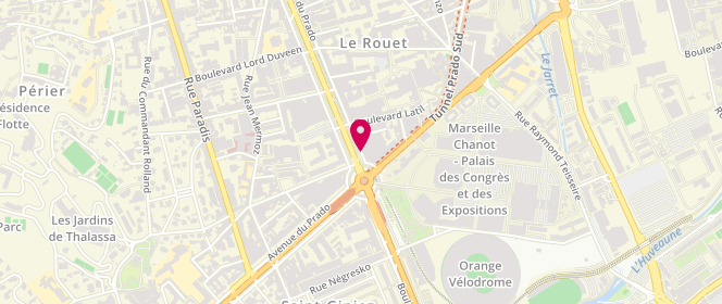 Plan de BERWALD Christian, 279 Avenue du Prado, 13008 Marseille
