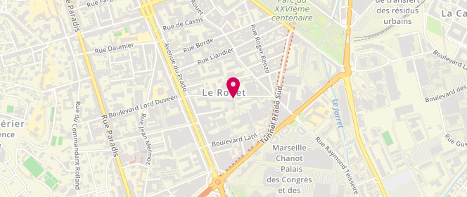 Plan de CRISTOFARI-MARQUAND Emmanuelle, 26 Boulevard de Louvain, 13008 Marseille