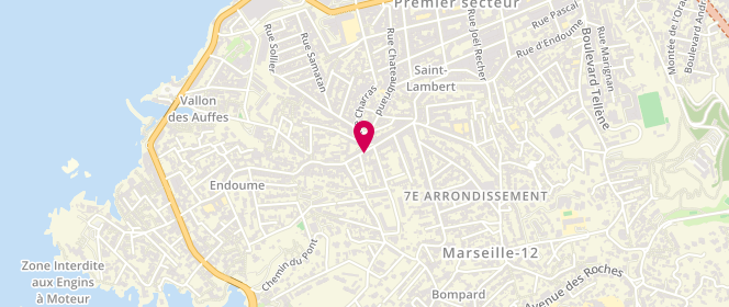 Plan de AYACHE Nicolas, 233 Rue d'Endoume, 13007 Marseille