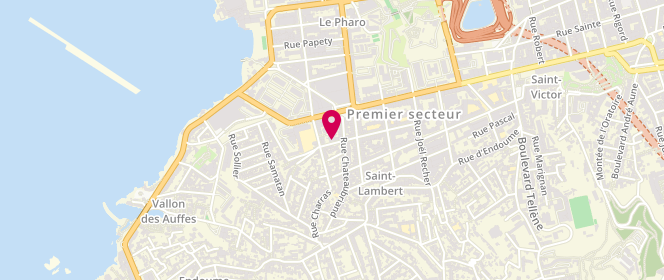 Plan de LUCCHESI Anne Marie, 54 Rue Paul Codaccioni, 13007 Marseille