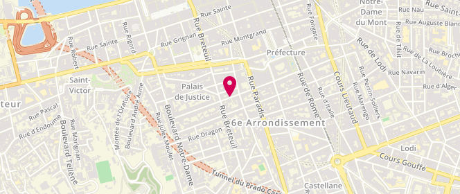 Plan de ANTONIETTI Marc, 35 Rue Sylvabelle, 13006 Marseille