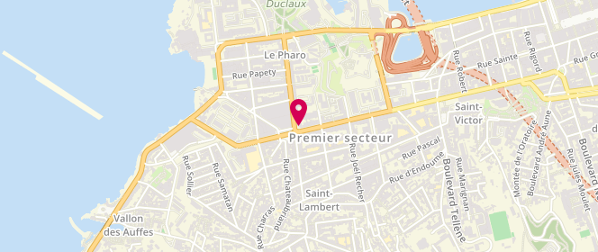 Plan de BRENAC Thierry, 2 Place du 4 Septembre, 13007 Marseille