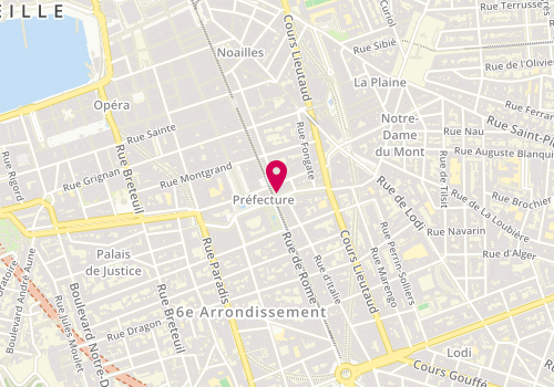 Plan de PHILIBERT Patrick, 1 Boulevard Louis Salvator, 13006 Marseille