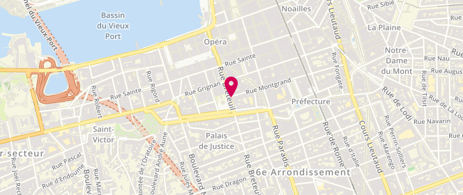 Plan de GIRERD Pierre, 45 Rue Montgrand, 13006 Marseille