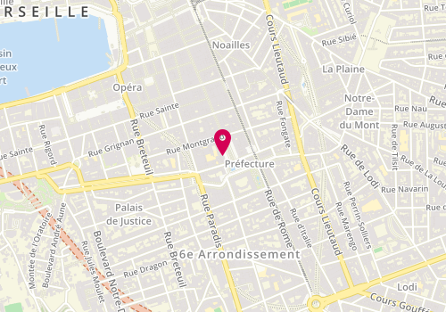 Plan de QUILICHINI Marc Antoine, 10 Place Felix Baret, 13006 Marseille