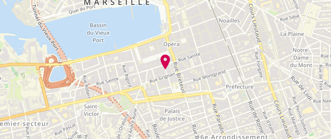 Plan de SUCHET Laurent, 17 Rue Fortia, 13001 Marseille