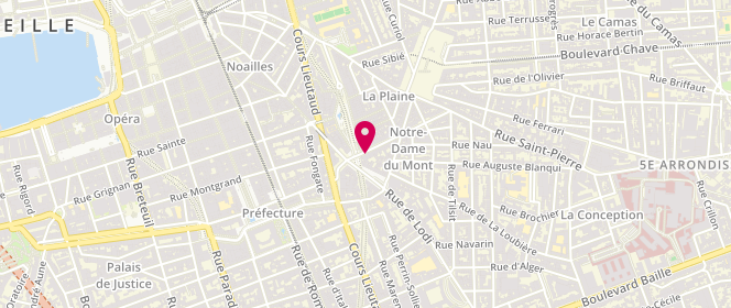 Plan de HAIMARD Christian, 8 Rue des 3 Frères Barthélémy, 13006 Marseille